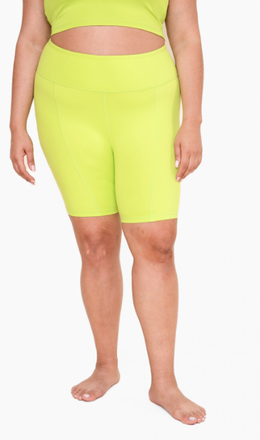 Limeade Biker Short (Size Inclusize)