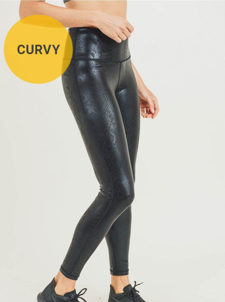 Black Venom Legging (Curvy)