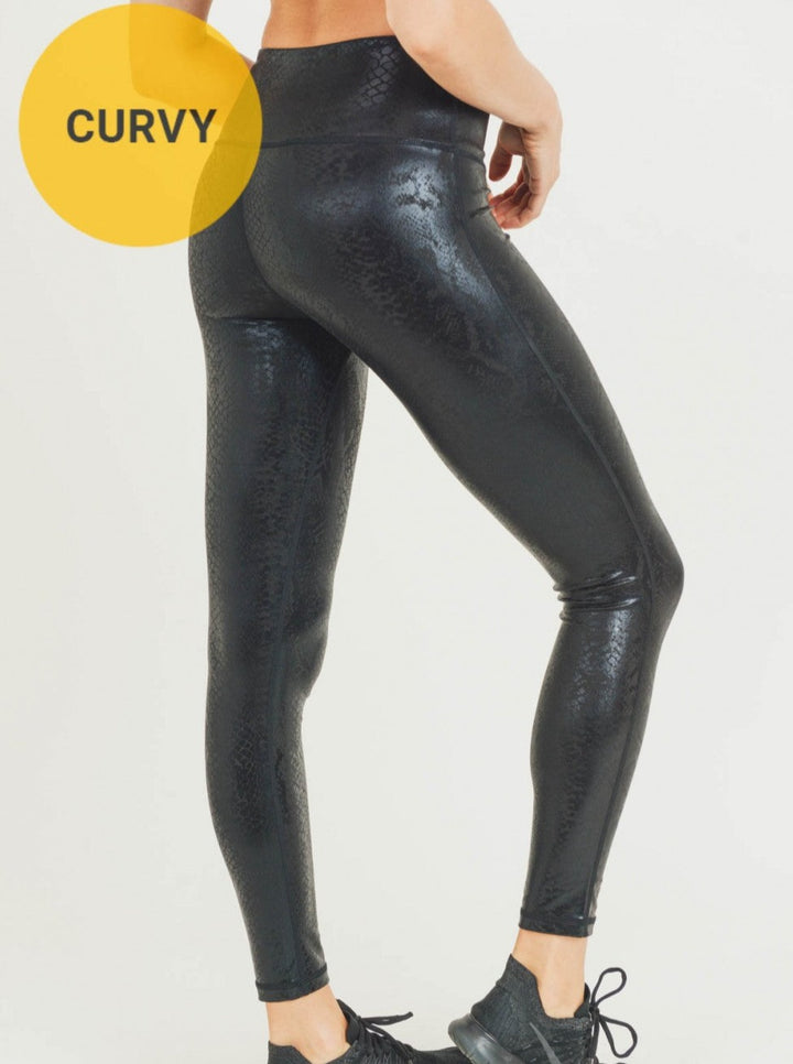 Black Venom Legging (Curvy)