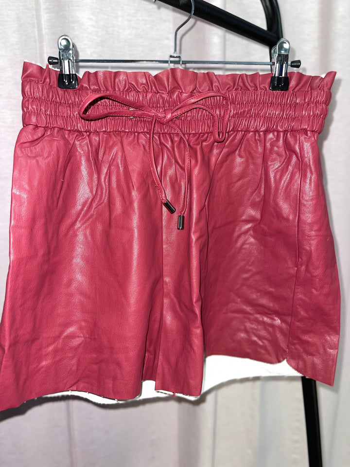 Vegan Leather Shorts 2.0