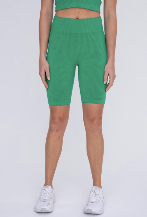 Ribbed Seamless Biker Short