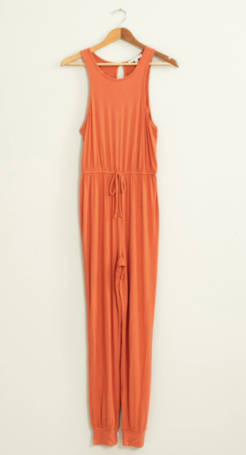 Summer Summertime Drawstring Jumpsuit