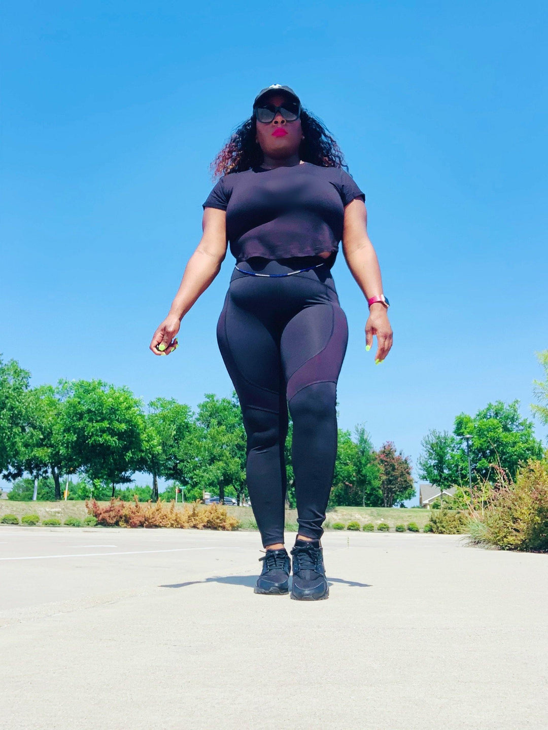 Dressed in All Black Legging - She's Bae Boutique