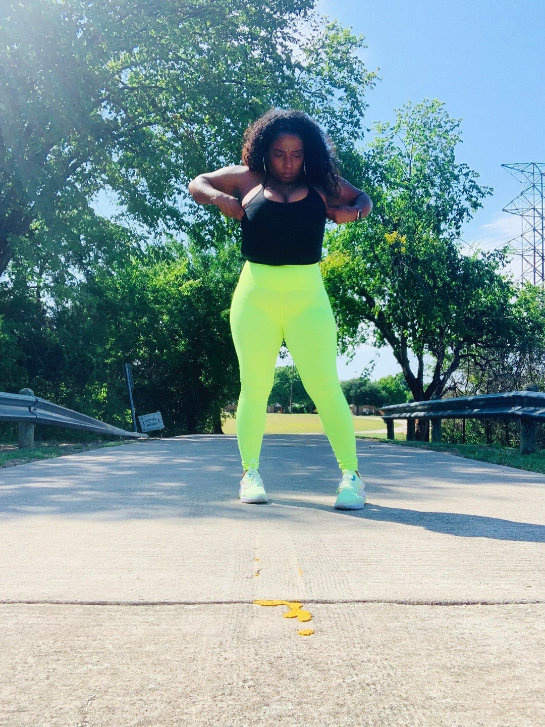 She's Electric Leggings - She's Bae Boutique